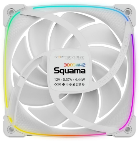 фото Вентилятор для корпуса Geometric Future Squama 3003W-12