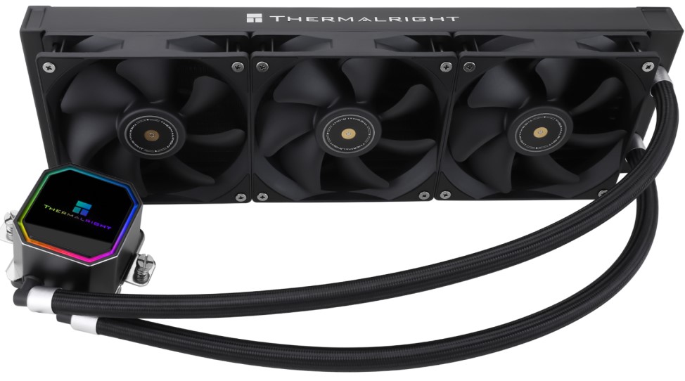 

Система охлаждения жидкостная Thermalright Frozen Prism 360 Black LGA115x/1200/1700/1851/AM4/AM5 (3*120mm, 1850rpm, 70.4CFM, 27dBa, 4-pin PWM), Frozen Prism 360 Black
