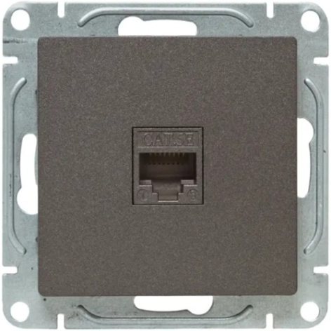 фото Розетка компьютерная  EKF UP1-SOM-RJ45-5