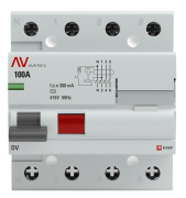 фото УЗО EKF rccb-4-100-300-ac-av