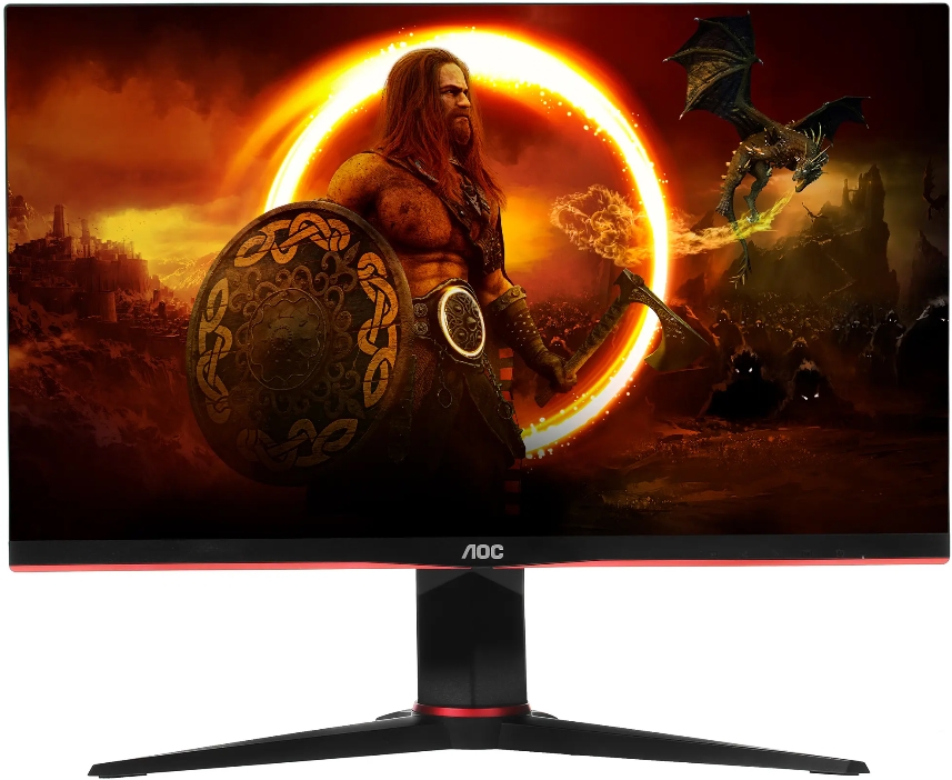

Монитор 23,8" AOC 24G2SPU IPS, 1920*1080, 165Hz, 1 ms, 178°/178°, 300 cd/m, 1000:1, 2*HDMI, black-red, 24G2SPU