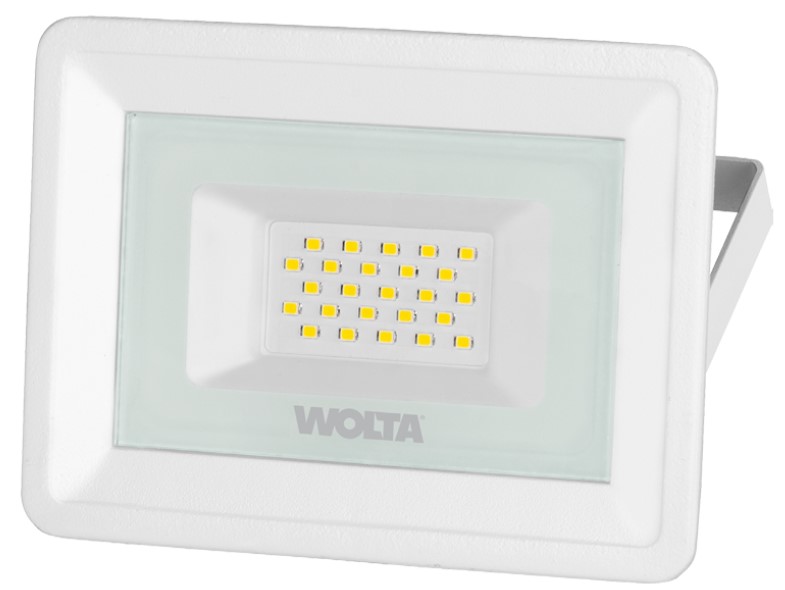 

Прожектор светодиодный WOLTA WFL-20W/06W 20Вт 5700К IP65 Белый, WFL-20W/06W