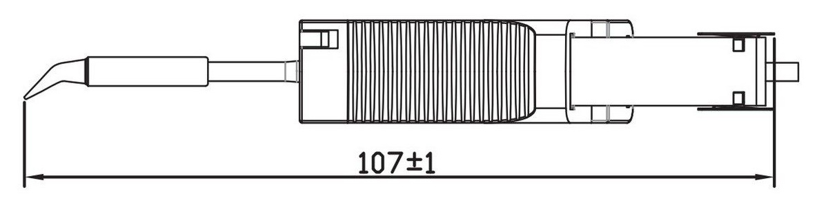 

Жало со встроенным нагревателем Atten T100-1.0I ACF036086, T100-1.0I
