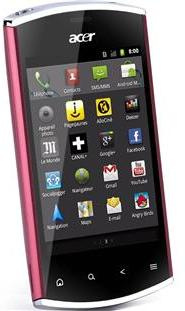 фото Коммуникатор  Acer Liquid Mini E310 Cherry Red