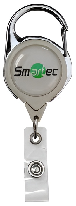 

Ретрактор Smartec ST-AC203RT-GR с карабином серый, ST-AC203RT-GR