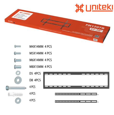 фото Кронштейн для телевизора UNITEKI FN1207B