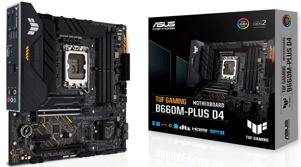 фото Материнская плата mATX ASUS TUF GAMING B660M-PLUS D4 в Уфе