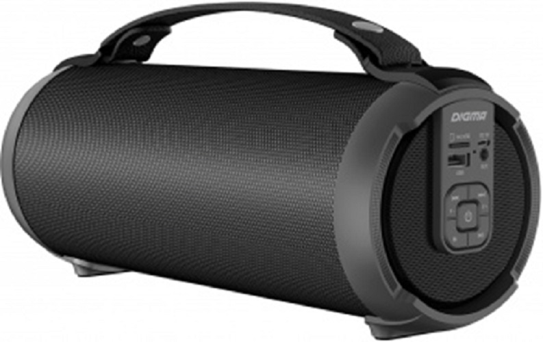 

Портативная акустика 1.0 Digma SP1520B черная, 16W, BT, 1500mAh, micro SD, TF card, USB 2.0, AUX (1690600), SP1520B