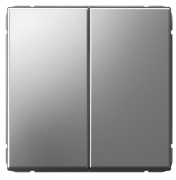 фото Выключатель двухклавишный Systeme Electric GAL000951S