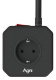 фото Сетевой фильтр  AGNI TP-VE4U5E-C-W-3m-black в Санкт-Петербургe