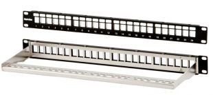 

Патч-панель Hyperline PPBL3-19-24-SH-RM модульная патч-панель 19", 24 порта, Flat Type, 1U, для экранированных и неэкранированных модулей KJ2(C6A),KJ5, PPBL3-19-24-SH-RM