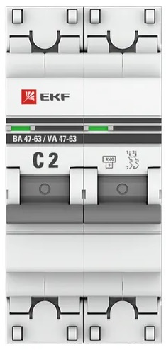 фото Автоматический выключатель  EKF mcb4763-2-02C-pro в Волгограде