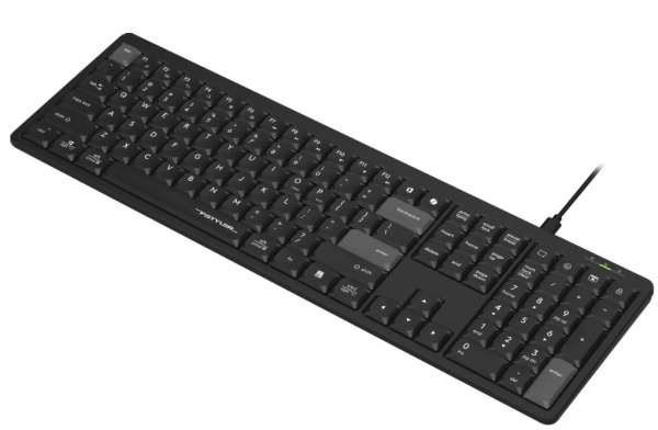 фото Ножничная клавиатура A4Tech FX55, USB, Черный [FX55] в Казани