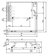 фото Преобразователь Mean Well SD-25C-5