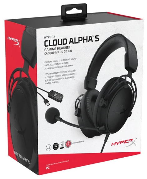 фото Гарнитура  HyperX Cloud Alpha S (УЦЕНЕННЫЙ) в Екатеринбурге