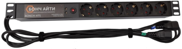 фото Блок розеток  Bonch BONCH-ATS/PDU 8A-6S-C14/C14 в Казани