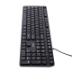 фото Мембранная клавиатура Filum FL-KB15-BK, USB, Черный [FL-KB15-BK] в Красноярске