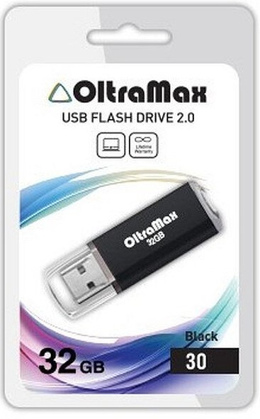 Изображение товара Флешка OltraMax OM032GB30-В USB 2.0 32 ГБ недорого быстро