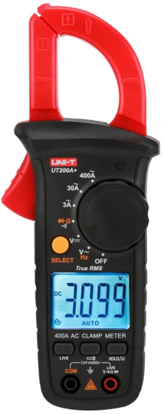 Изображение товара Токовые клещи UNI-T UT200A+ для измерения тока и проверок электрических систем