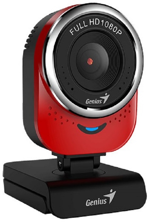 

Веб-камера Genius QCam 6000 32200002408 красная, 2Mpix, 1080p, 1920x1080, USB 2.0, универсальное крепление, QCam 6000