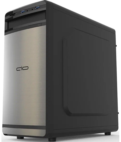 

Корпус mATX AIO SPIRIT TMF0103 0,45mm серебряно-черный металлик 2хUSB 2.0, SPIRIT TMF0103