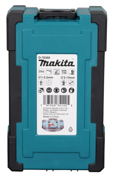 фото Набор сверл  Makita D-78368