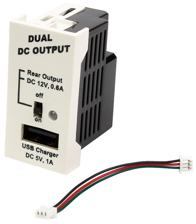 

Блок питания Lanmaster LAN-SIP-23VGA/VP-WH для конвертора RJ45-VGA, формата Mosaic, 22.5х45мм, вертикальный, белый, LAN-SIP-23VGA/VP-WH