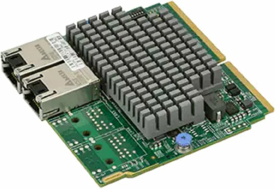 

Сетевой адаптер Supermicro AOC-MTG-i2TM Dual-port 10Gb, Intel X550 controller, AOC-MTG-i2TM