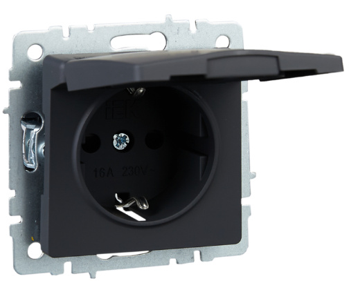 фото Розетка с заземлением  IEK BR-R16-16-K53 в Уфе