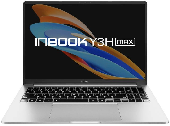

Ноутбук Infinix Inbook Y3H Max YL613H 71008302602 i5 12450H/16GB/1TB SSD/Iris Xe graphics/16" IPS FHD/WiFi/BT/Cam/Win11Home/silver, Inbook Y3H Max YL613H