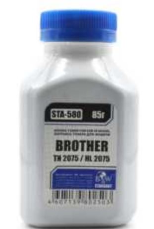 

Тонер B&W (Black&White) STA-580 Brother TN 2075/85/2135/75 HL 2030/35/40/75/2140/50/70 (фл. 85г) Standart фас.Россия, STA-580