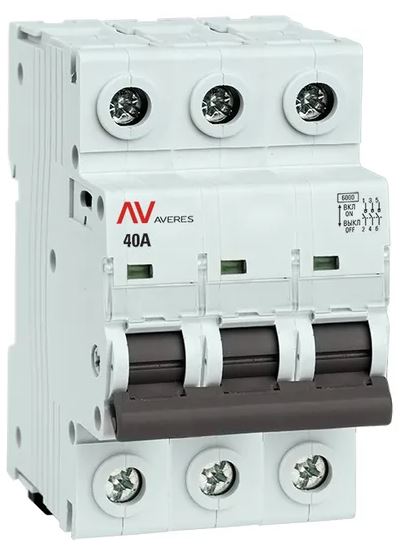 

Рубильник EKF avn-3-40-av AVN 3P 40A AVERES, avn-3-40-av
