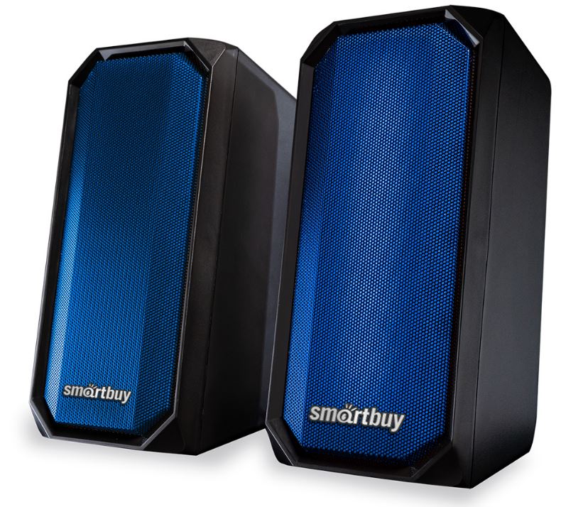 

Акустическая система SmartBuy RAPTURE SBA-4300 2.0, Bluetotoh, 6Вт, RGB-подсветка, USB, черный (1/10), RAPTURE