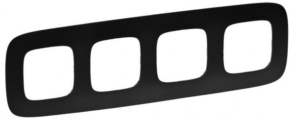 Изображение товара Рамка Legrand 754404 Valena Allure на 4 механизма универсальная установка