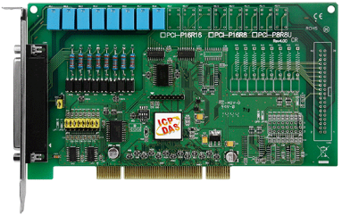 Изображение товара Плата ICP DAS PCI-P8R8U CR для промышленной автоматизации 16 каналов