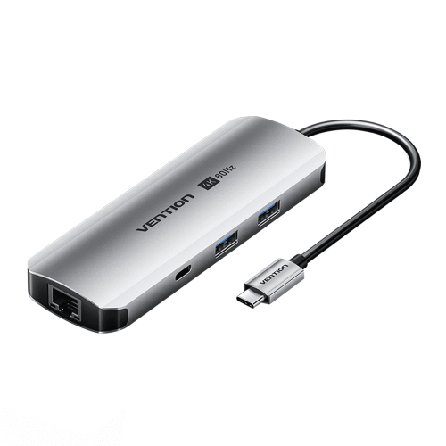 

Разветвитель Vention TQMHB мультифункциональный, USB Type C 9 в 1, TQMHB