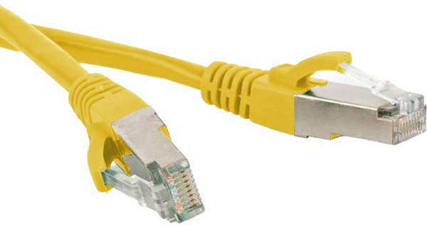 фото Кабель патч-корд  Hyperline PC-LPM-SFTP-RJ45-RJ45-C6-1.5M-LSZH-YL в Перми