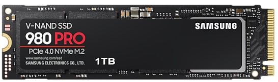 

Накопитель SSD M.2 2280 Samsung MZ-V8P1T0BW 980 PRO 1TB PCIe Gen 4.0 x4 NVMe V-NAND 3-bit MLC 7000/5000MB/s IOPs 1000K/1000K MTBF 1.5M, MZ-V8P1T0BW