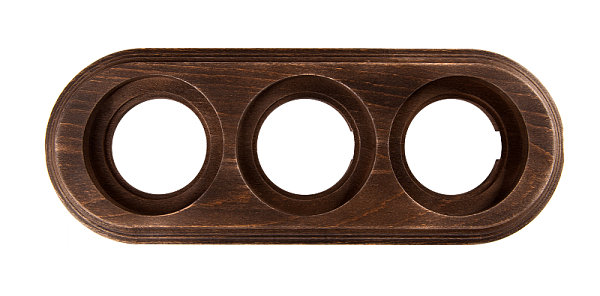 Изображение товара Рамка Bironi BFC24-630-17 серия Лизетта горизонтальная 3 поста