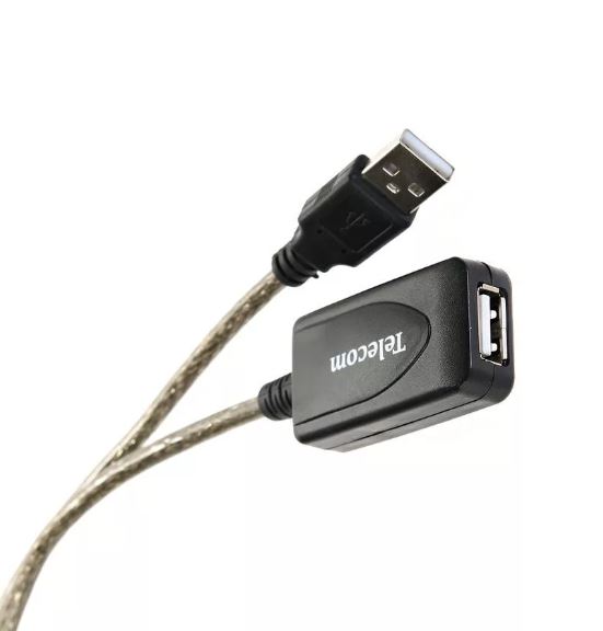 

Кабель интерфейсный USB 2.0 Telecom TUS7049-10M удлинительный A(M)/(F), 10m, TUS7049-10M