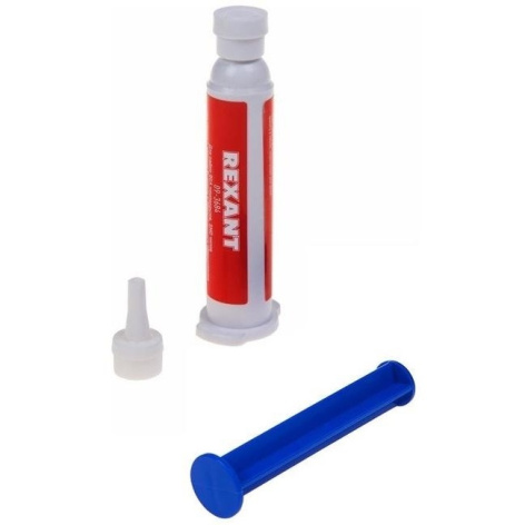 Изображение товара Флюс Rexant 09-3684 гелеобразный для пайки BGA SMD использование в ремонте электроники