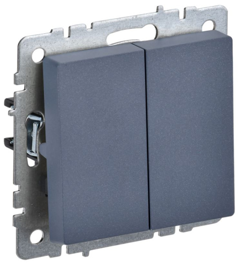 фото Переключатель двухклавишный  IEK BR-V22-0-10-K35 в Уфе