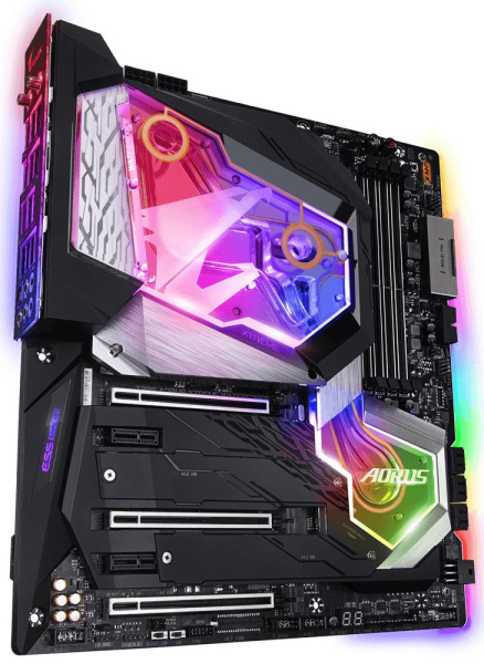 фото Материнская плата E-ATX GIGABYTE Z390 AORUS XTREME WATERFORCE
