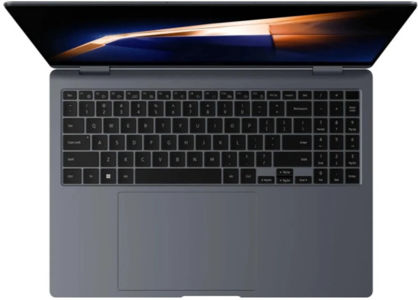 фото Ноутбук  Samsung Galaxy Book4 Pro 360 16 ", Core Ultra 7, 16 Гб RAM, 512 Гб SSD, Arc graphics, Серый