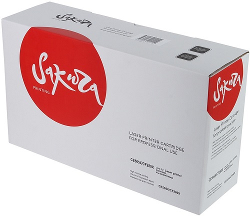 

Картридж Sakura SACE505X/CF280X для HP Laserjet 400M/401DN P205, LJ M425,P2055, P2055D, P2055DN черный, 6900 к., SACE505X/CF280X