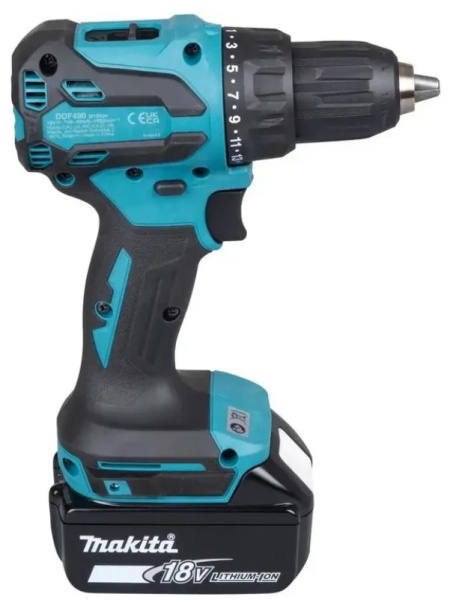 фото Дрель - шуруповерт Makita DDF490SF1J