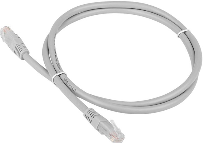 

Кабель патч-корд U/UTP 5e кат. 1,5м. Lanmaster LAN-PC45/U5E-1.5-GY RJ45 - RJ45, 4 пары, серый, LAN-PC45/U5E-1.5-GY