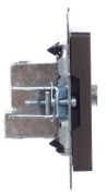 фото Розетка телевизионная проходная IEK BR-A10-P-K45