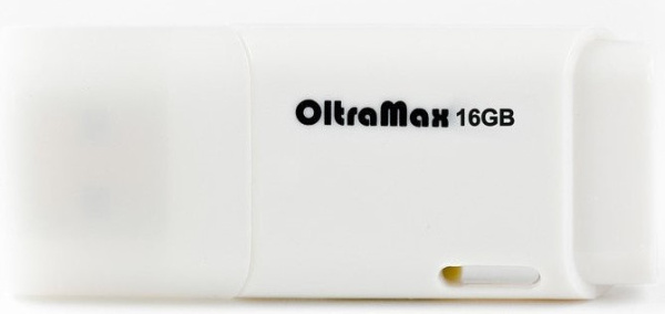 фото Накопитель USB 2.0 16GB OltraMax OM-16GB-240-White в Красноярске