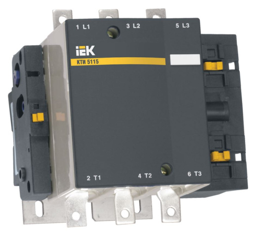 Изображение товара Контактор электромагнитный IEK KKT50-330-230-10 для трехфазных электродвигателей
